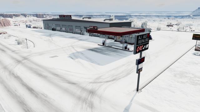 Utah snowy for BeamNG Drive