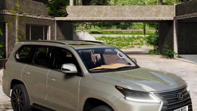 Lexus LX570 для BeamNG Drive