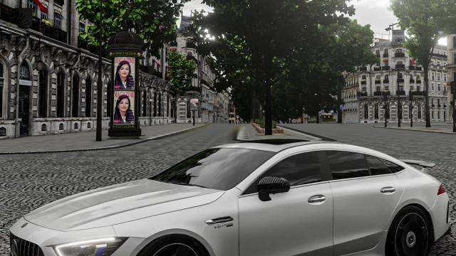 Mercedes-Benz AMG GT 4-Door Coupe для BeamNG Drive