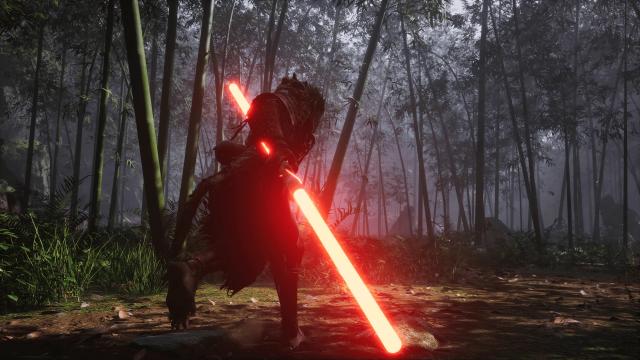 Double Bladed Lightsaber for Black Myth: Wukong