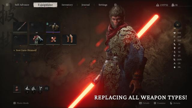 Double Bladed Lightsaber for Black Myth: Wukong