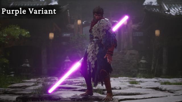 Double Bladed Lightsaber for Black Myth: Wukong