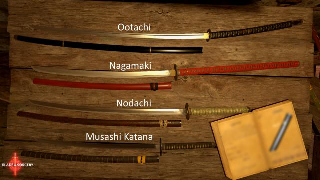 Katana megapack for Blade And Sorcery