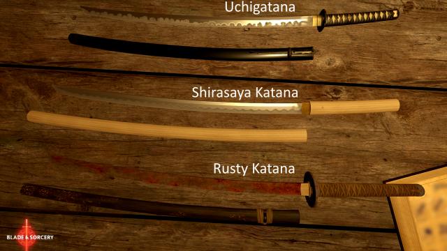 Katana megapack for Blade And Sorcery