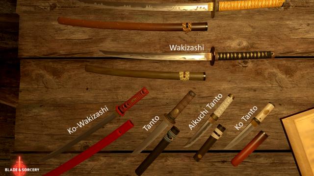 Katana megapack for Blade And Sorcery