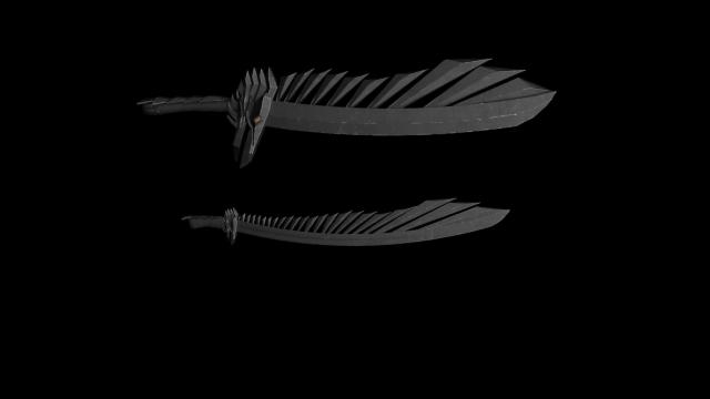 Оружие ворона / Raven Swords для Blade And Sorcery
