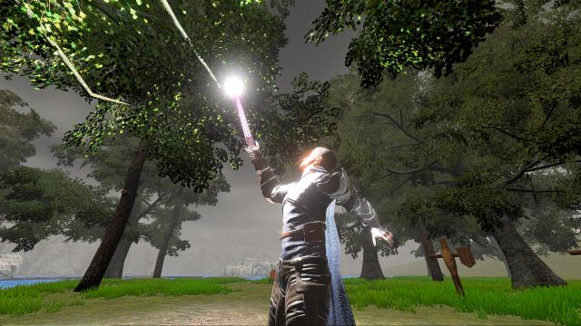 SAO Sword of Moonlight With VoiceActivated Skill (U8) для Blade And Sorcery