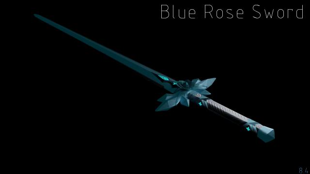 Blue Rose Sword