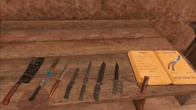 Modern Knife Pack (Animations - Pouches and more) (MKP) (U10) для Blade And Sorcery