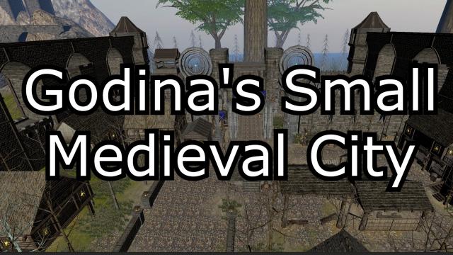 Маленький средневековый город / Godina's Small Medieval City