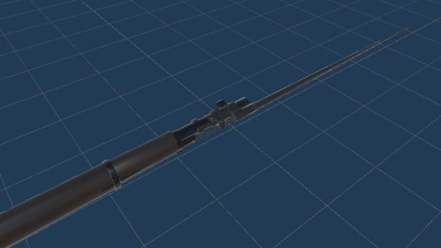 MosinNagant With Bayonet for Blade And Sorcery