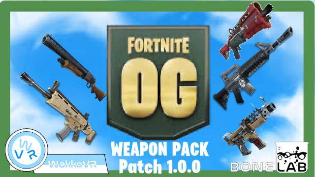 OG Fortnite Weapon Pack for Bonelab