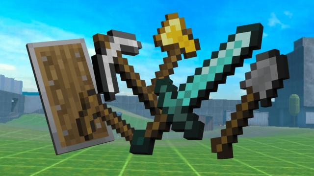 Modpack: Minecraft Weapons & Avatars для Bonelab