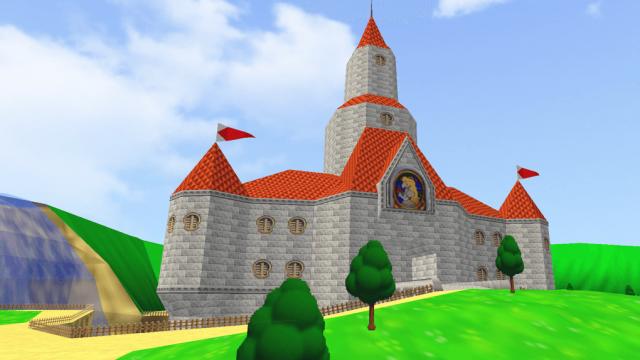 Princess Peach's Castle для Bonelab