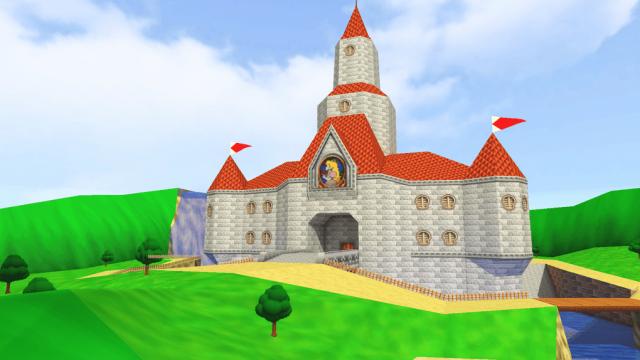 Princess Peach's Castle для Bonelab