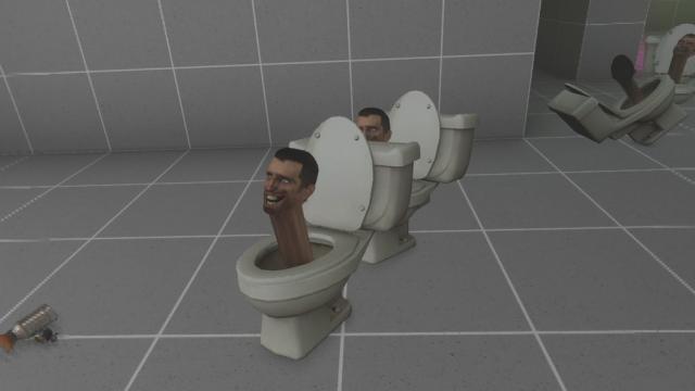 Skibidi toilet NPC для Bonelab