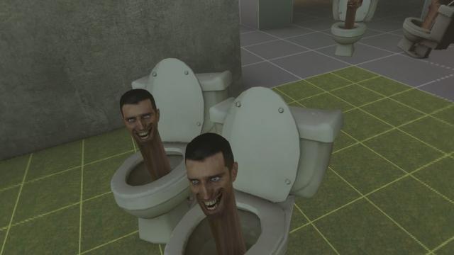 Skibidi toilet NPC для Bonelab