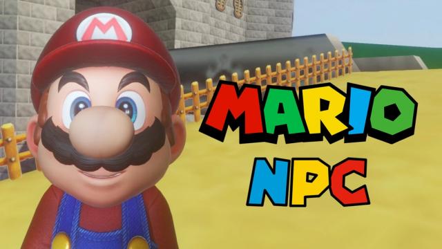 Mario NPC для Bonelab