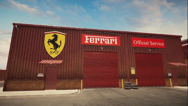 Ferrari Official Service for Car Mechanic Simulator 2021