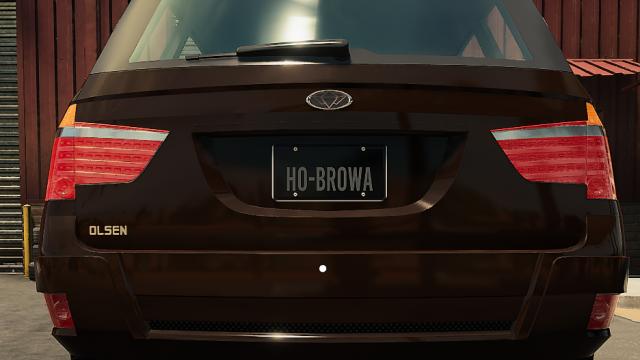 Пак французский номерных знаков / French Realistic License Plate PACK