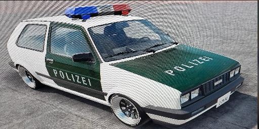 Полицейский Гольф / Golf polizei для Car Mechanic Simulator 2021