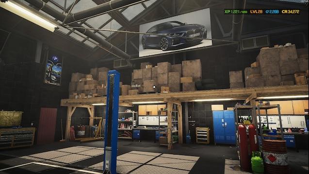 Bmw Garage Texture для Car Mechanic Simulator 2021