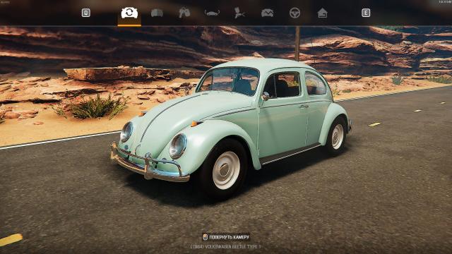 1963 Volkswagen Beetle Type 1 для Car Mechanic Simulator 2021