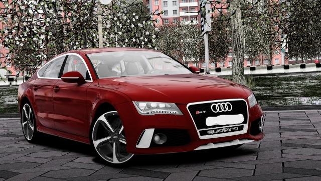 Audi RS7 sportback 2013 для City Car Driving