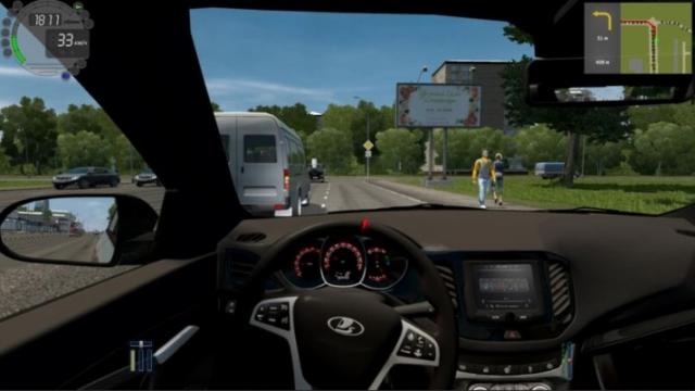 Lada Vesta Sport 1.8 for City Car Driving