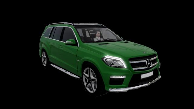 Mercedes-Benz GL63 AMG for City Car Driving