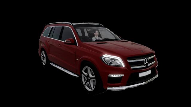 Mercedes-Benz GL63 AMG for City Car Driving