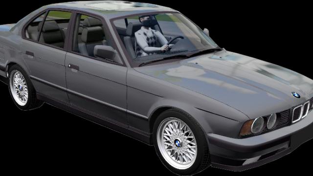 BMW 525i E34 1995 для City Car Driving