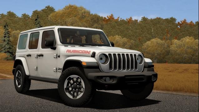 2021 Jeep Wrangler JLU Rubicon для City Car Driving