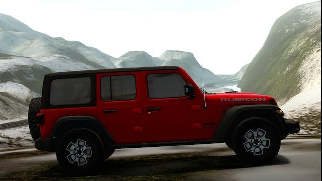 2021 Jeep Wrangler JLU Rubicon для City Car Driving