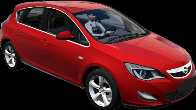 Opel Astra для City Car Driving