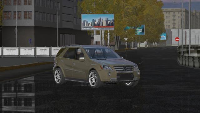 Mercedes-Benz ML63 AMG для City Car Driving