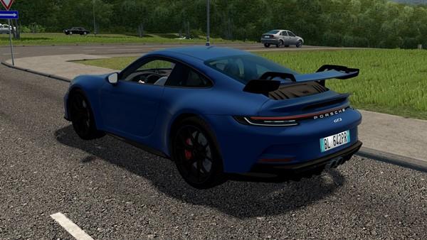 Porsche 911 GT3 (922) 2022 для City Car Driving