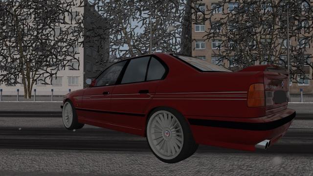 BMW E34 ALPINA для City Car Driving