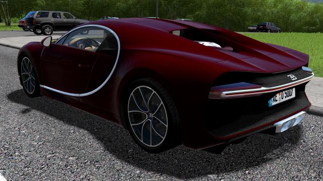 Bugatti Chiron для City Car Driving