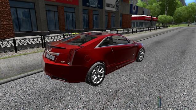 Cadillac CTS-V Coupe для City Car Driving