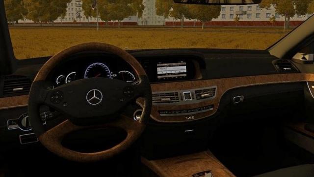 Mercedes-Benz S65 AMG W221 для City Car Driving