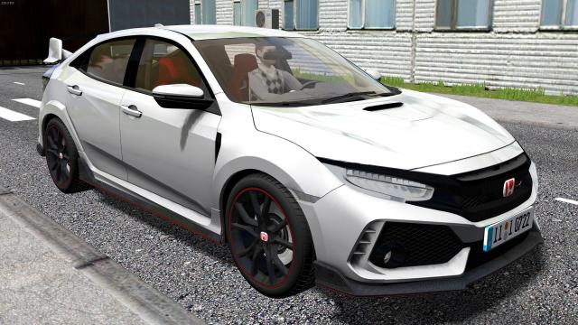 Honda Civic Type R для City Car Driving