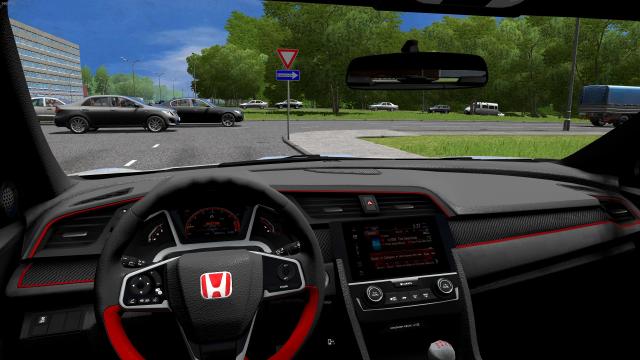 Honda Civic Type R для City Car Driving