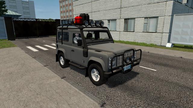 2011 Land Rover Defender 90 для City Car Driving