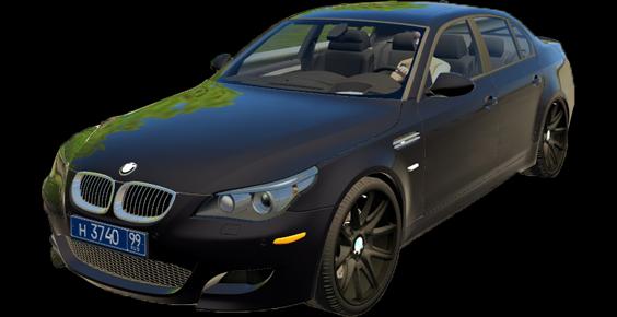 BMW M5 E60 для City Car Driving