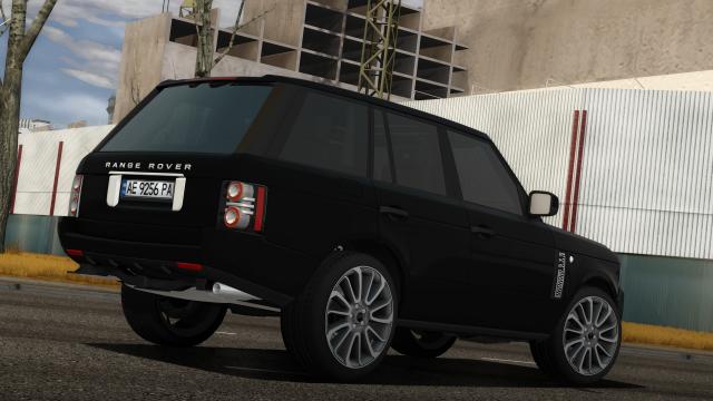 Range Rover Authobiography 2012 for City Car Driving
