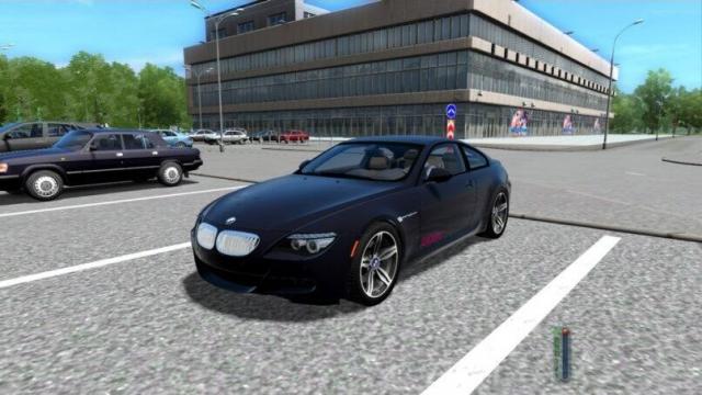 BMW M6 E63 для City Car Driving