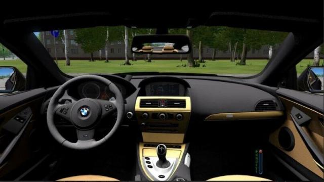 BMW M6 E63 для City Car Driving