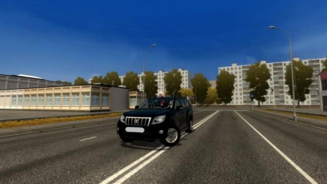 Toyota Land Cruiser Prado для City Car Driving