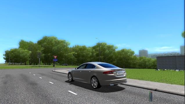 Jaguar XFR для City Car Driving